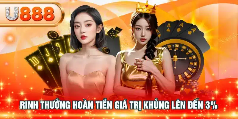 Rinh thưởng hoàn tiền giá trị khủng lên đến 3%