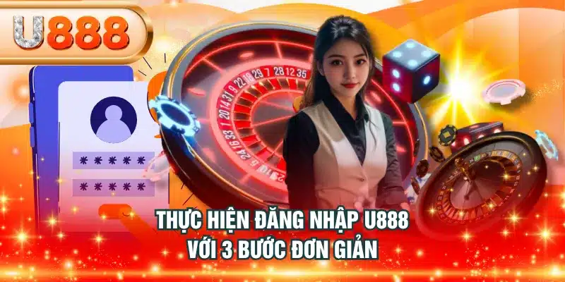Thực hiện đăng nhập U888 với 3 bước đơn giản
